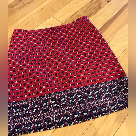 Talbots Print Side-Zip Women’s Skirt - Picture 1 of 10